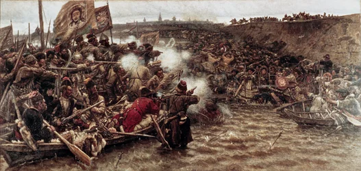 Jermaks Eroberung Sibiriens im Jahr 1582, 1895